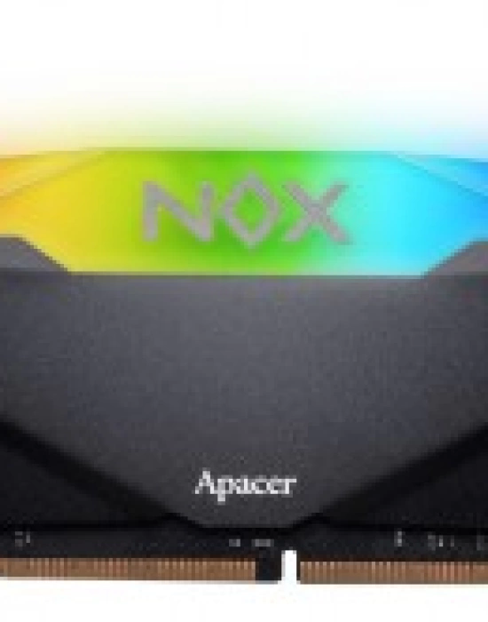 Apacer NOX RGB 16GB (2x8GB) 3200MHz CL16 DDR4 Gaming Ram (AH4U16G32C28YNBAA-2)