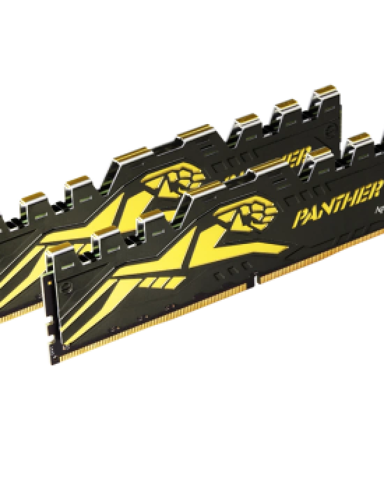 Apacer Panther Black-Gold 16GB (2x8GB) 3200Mhz CL16 DDR4 Gaming Ram (AH4U16G32C28Y7GAA-2)