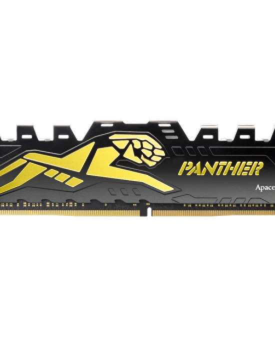 Apacer Panther Black-Gold 16GB (2x8GB) 3200Mhz CL16 DDR4 Gaming Ram (AH4U16G32C28Y7GAA-2)