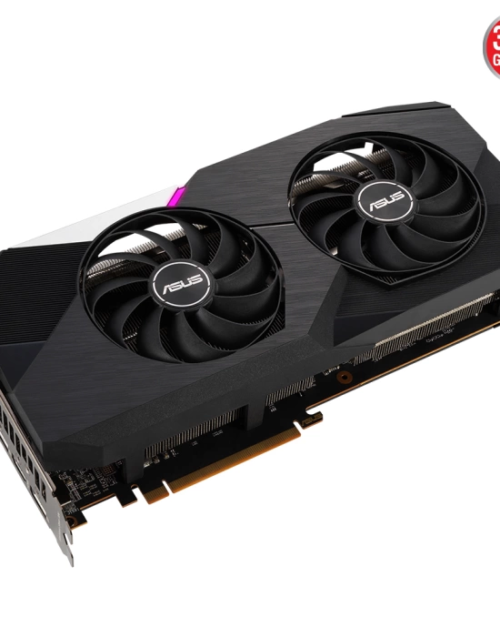 ASUS DUAL-RX6700XT-O12G 12GB GDDR6 HDMI DP 192Bit