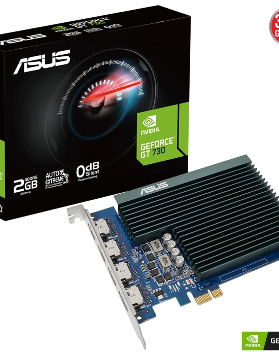 ASUS GT730-4H-SL-2GD5 2GB GDDR5 HDMI 64Bit