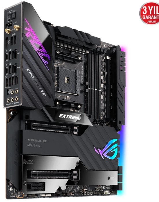 ASUS ROG CROSSHAIR VIII EXTREME X570 DDR4 4800Mhz(OC) E-ATX AM4