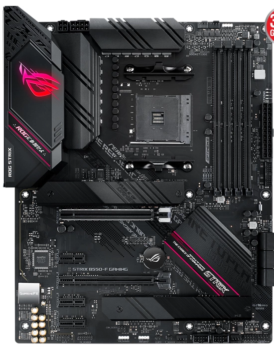 ASUS ROG STRIX B550-F GAMING WI-FI II 5100MHz(OC) DDR4 M.2 DP AM4