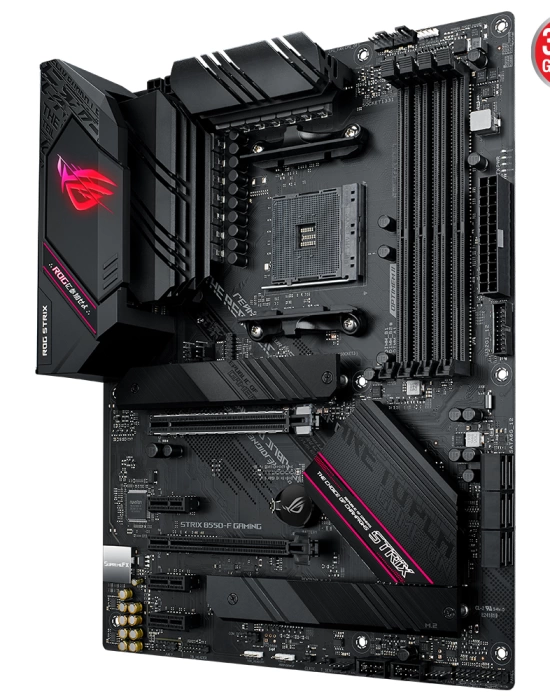 ASUS ROG STRIX B550-F GAMING WI-FI II 5100MHz(OC) DDR4 M.2 DP AM4