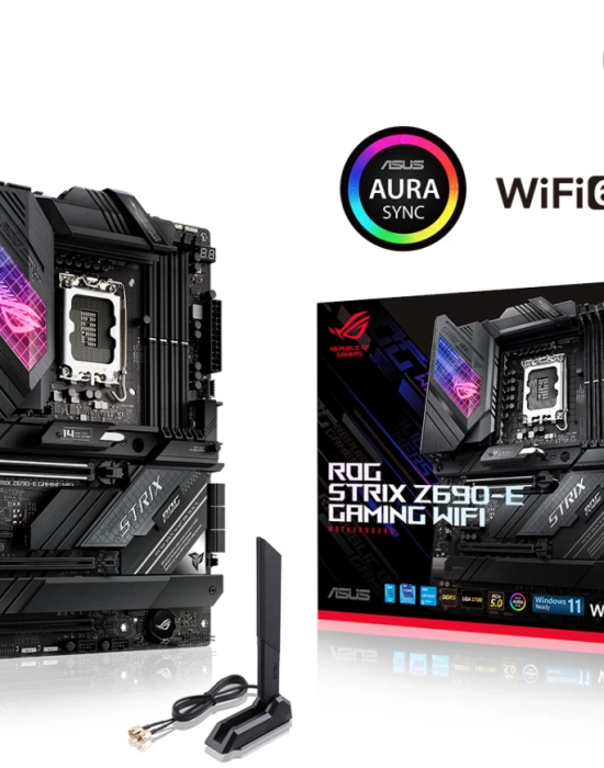 ASUS ROG STRIX Z690-E GAMING WIFI 6400Mhz(OC) HDMI M.2 ATX 1700p