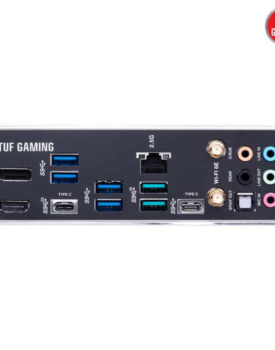 ASUS TUF GAMING Z690-PLUS WI-FI 6000Mhz(O.C) DDR5 HDMI DP M.2 1700p