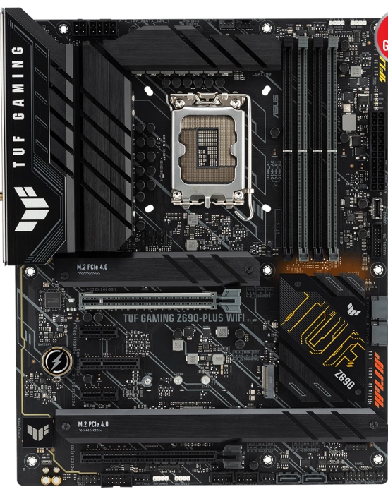 ASUS TUF GAMING Z690-PLUS WI-FI 6000Mhz(O.C) DDR5 HDMI DP M.2 1700p