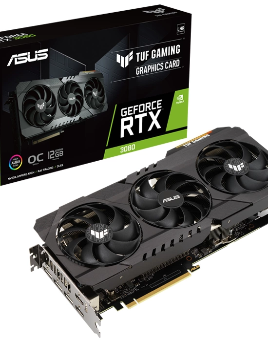 ASUS TUF-RTX3080-O12G-GAMING 12GB GDDR6X HDMI DP 384BİT