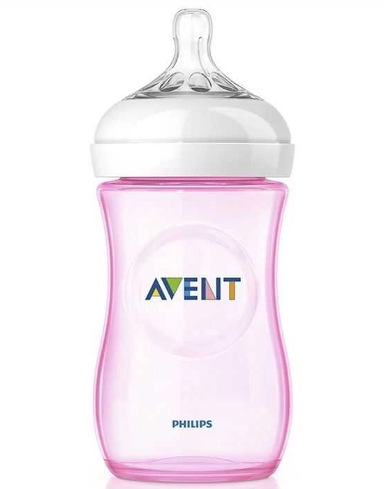 Avent Natural PP Biberon 260 ml - Pembe 8710103875970