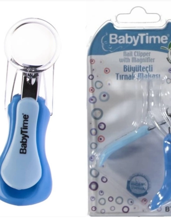 Baby Time Büyüteçli Tırnak Makası