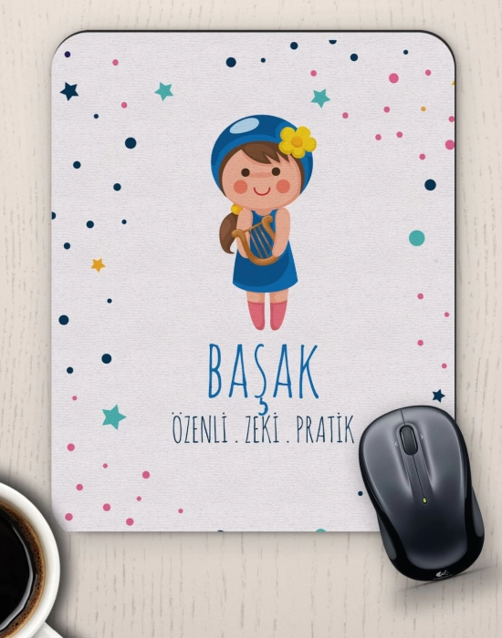 Başak Burçlarına Özel Sevimli Mouse Pad