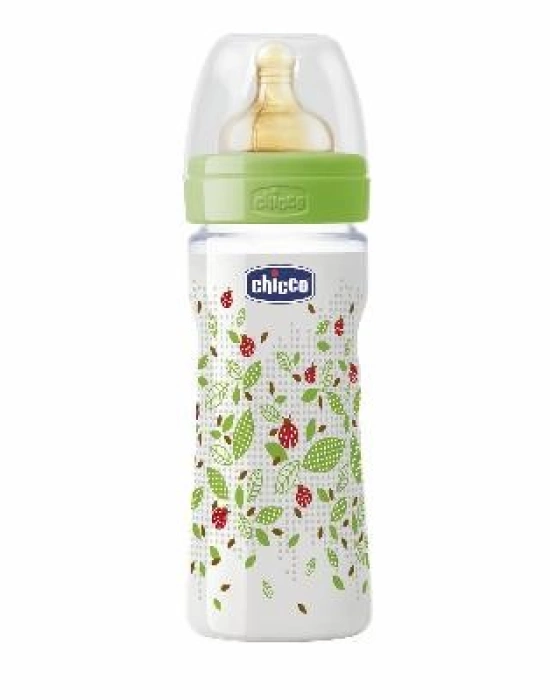 Chicco PP Biberon Kauçuk Emzikli 250 ml