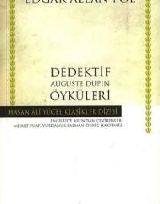 Dedektif Auguste Dupin Öyküleri