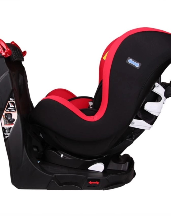 Ferrari Revo 0-25 Kg 360 Derece Dönebilen Oto Koltuğu - Kırmızı 3507460089233