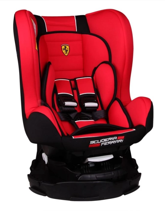 Ferrari Revo 0-25 Kg 360 Derece Dönebilen Oto Koltuğu - Kırmızı 3507460089233