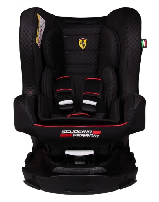 Ferrari Revo 0-25 Kg 360 Derece Dönebilen Oto Koltuğu - Siyah 3507460080247