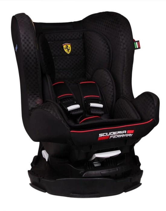 Ferrari Revo 0-25 Kg 360 Derece Dönebilen Oto Koltuğu - Siyah 3507460080247