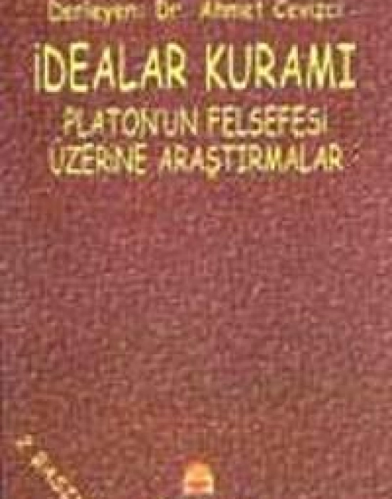 İdealar Kuramı; Platonun Felsefesi Üzerine Araştırmalar