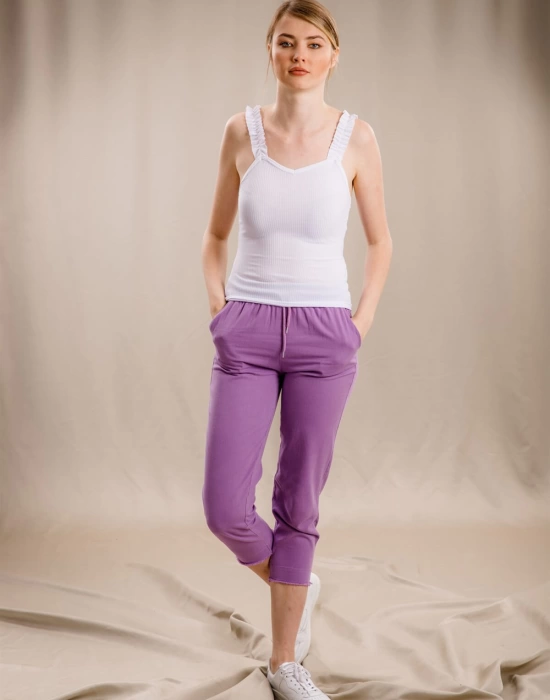 Jogger Pantolon - LİLA