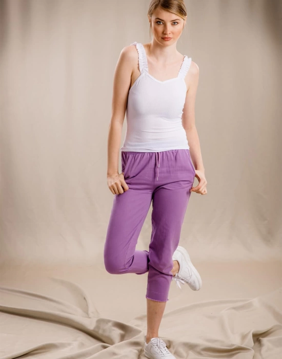 Jogger Pantolon - LİLA