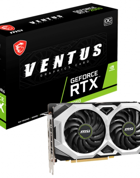 MSI GEFORCE RTX 2060 VENTUS 12G OC 12GB GDDR6 HDMI DP 192Bit