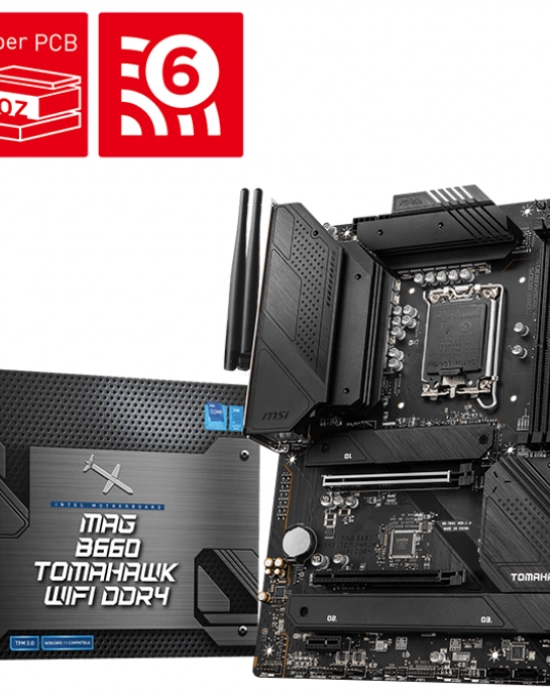 MSI MAG B660 TOMAHAWK WIFI DDR4 4800(OC) ATX 1700p