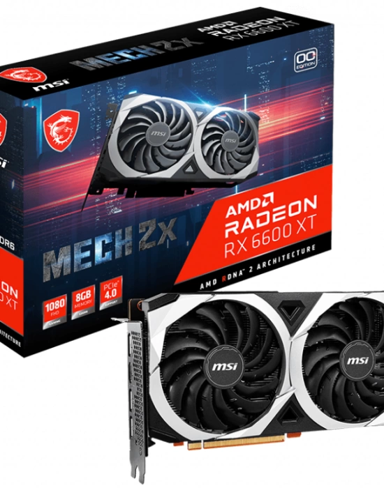 MSI RADEON RX 6600 XT MECH 2X 8G OC 8GB GDDR6 HDMI 3XDP 128BİT