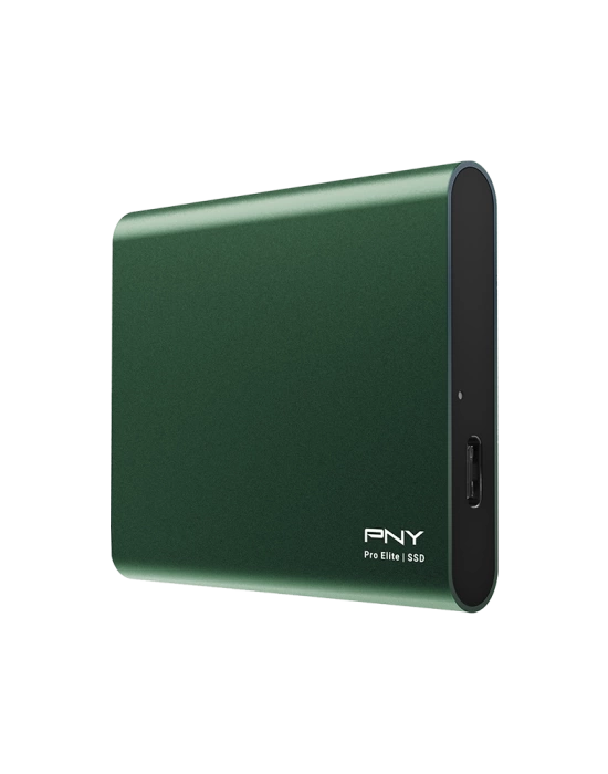 PNY Pro Elite Yeşil 250 GB 880/900MB/s USB 3.2 Gen 2 Type-C Taşınabilir SSD (PSD0CS2060GN-250-RB)