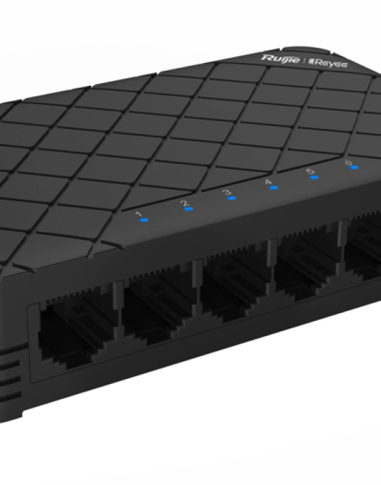 RUIJIE REYEE RG-ES05G 5 PORT GIGABIT SWITCH PLASTIK KASA