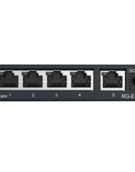 RUIJIE REYEE RG-ES105D 5 PORT 10/100 SWITCH METAL KASA