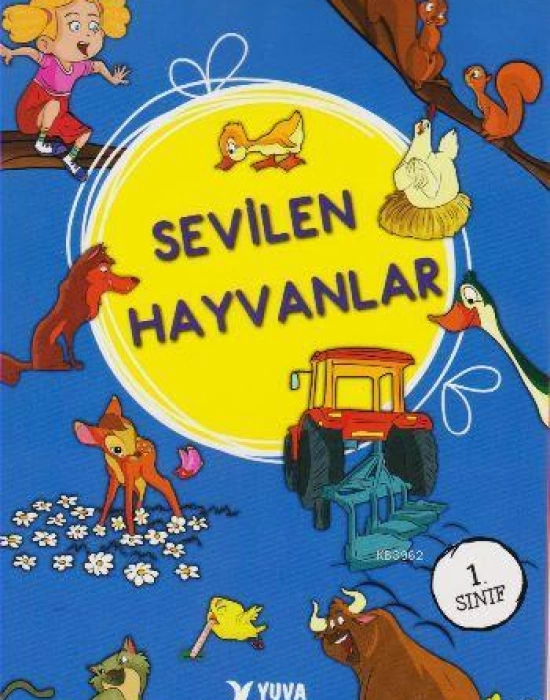 Sevilen Hayvanlar; Düz Yazılı 10 Kitap 1.Sınıf