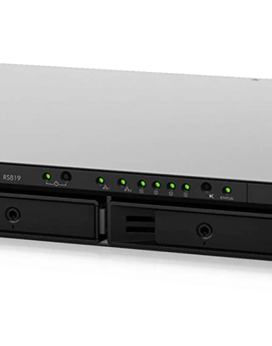 SYNOLOGY RS819 4 SLOT 2GB DDR4 3.5 RACKMOUNT NAS DEPOLAMA ÜNİTESİ