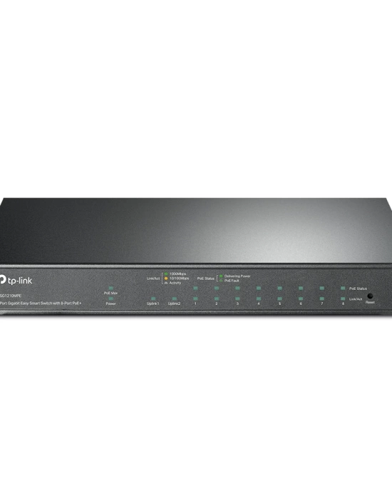 TP-LINK TL-SG1210MPE 10PORT 10/100/1000 YÖNETİLEBİLİR POE SWITCH