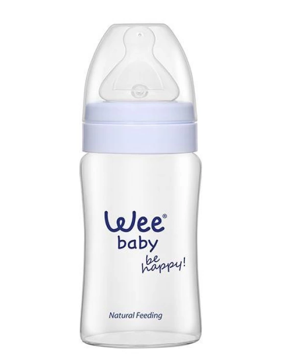 Wee Baby Isıya Dayanıklı Gaz Önleyici Geniş Ağızlı Biberon 120ml