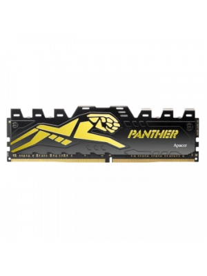 Apacer Panther Black-Gold 16GB (2x8GB) 3200Mhz CL16 DDR4 Gaming Ram (AH4U16G32C28Y7GAA-2)