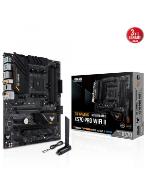 ASUS TUF GAMING X570-PRO WIFI II 5100MHz(O.C) DDR4 HDMI DP M.2 AM4