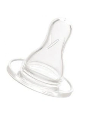 Bebedor Standart Biberonlar İçin Silikon Uçlu Biberon Emziği 3-6 Ay