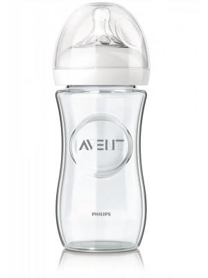 Philips Avent Natural Güvenli Cam Biberon 240ml 0+Ay 8710103876236