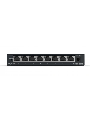 RUIJIE REYEE RG-ES108D 8 PORT 10/100 SWITCH METAL KASA