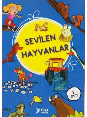 Sevilen Hayvanlar; Düz Yazılı 10 Kitap 1.Sınıf