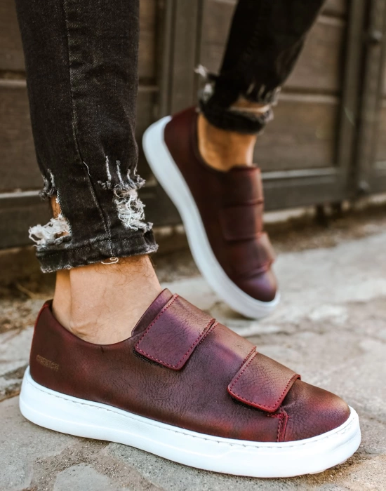 CH007 BT  Erkek Ayakkabı BORDO