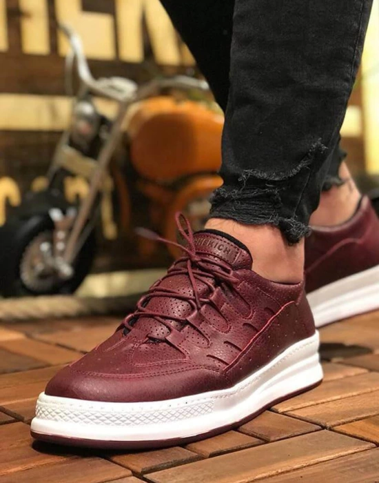 CH040 BT Erkek Ayakkabı BORDO