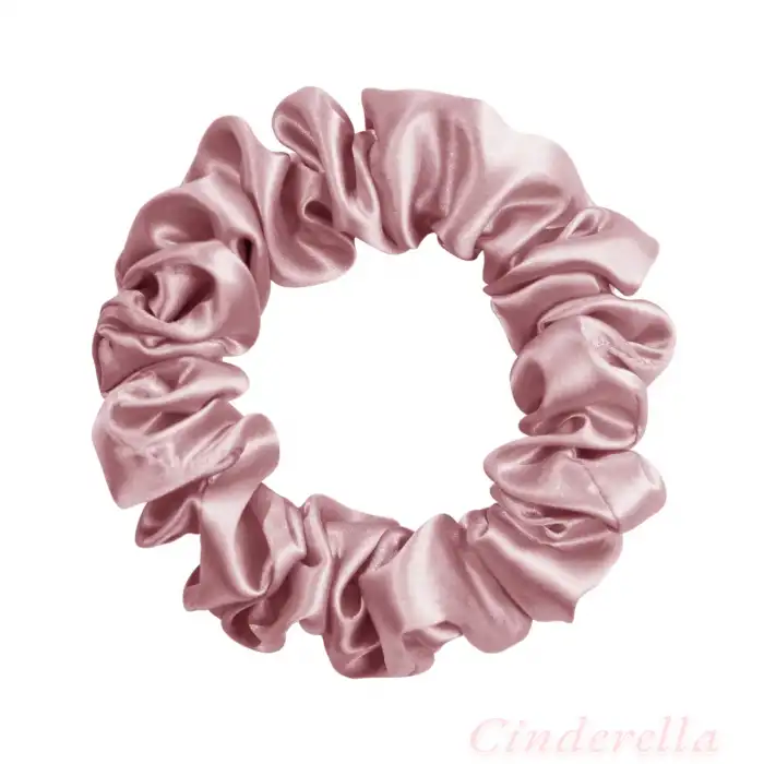 %100 Saf Dut İpek Kadın Scrunchie Saç Tokası - Yumuşak Rahat Uyku için Simit Lastikli Toka Model-3