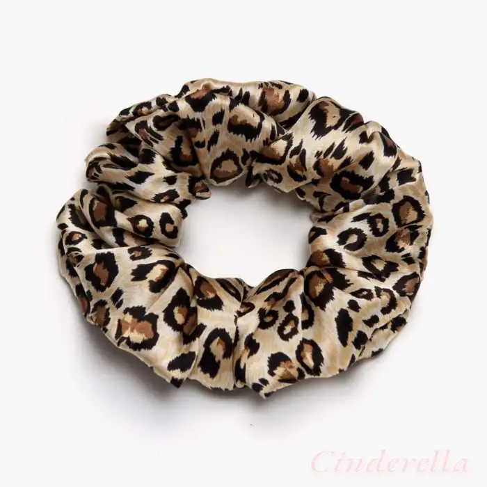 %100 Saf İpek Kadın Scrunchie Saç Tokası 3.5cm - Yumuşak Rahat Uyku için Simit Lastikli Toka Model-4