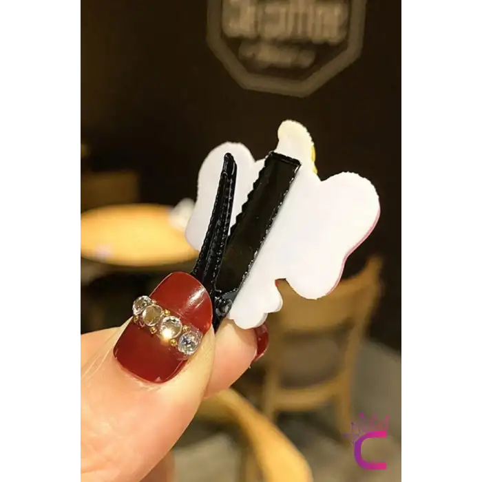 10lu Renkli Kelebek Tasarım Kız Çocuk Pens Toka Seti - Sevimli Kelebekli Bebek Saç Tokası