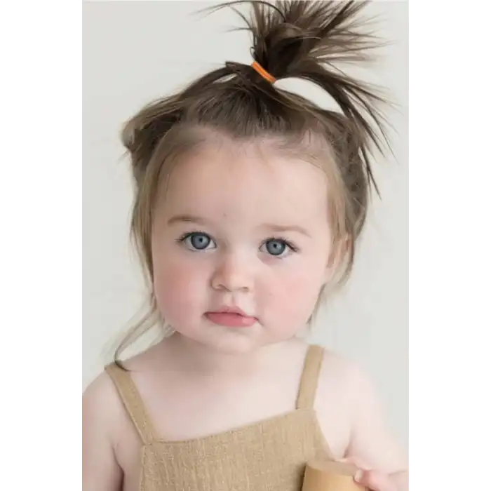 100lü Yumuşak Acıtmaz Bebek Renkli Lastik Toka Seti - Dayanıklı Kız Çocuk Lastikli Saç Tokası