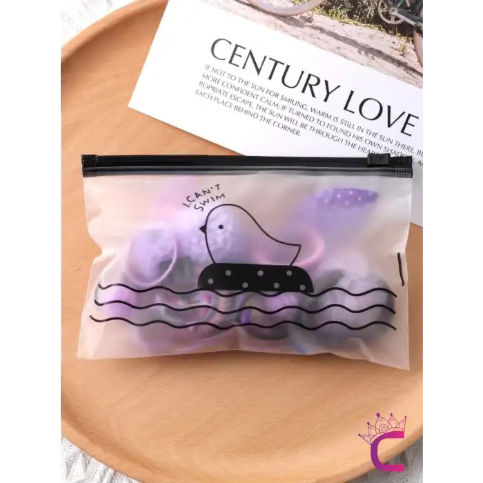 29lu Hediyelik Kız Bebek Toka Seti Lila Tonlu - Sevimli Çocuk Çıtçıtlı Pens Klips Lastik Saç Tokası