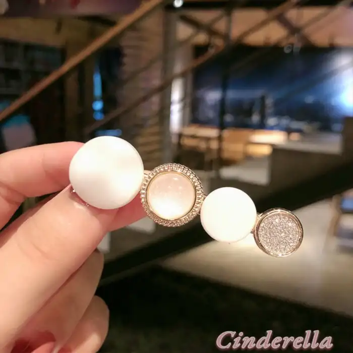 4lü İncili Yıldızlı Toka Seti - Yeni Sezon Lüks Toka Seti