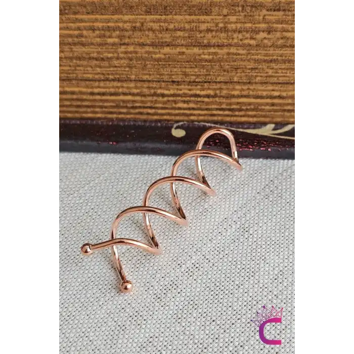 4lü Rose Gold Gizli Spin Topuz Tokası Metal - Kalın Gür Saç için Hızlı Kolay Topuz Yapma Aparatı