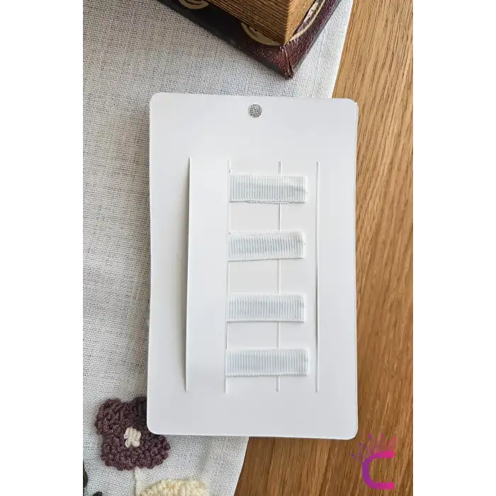 4lü Şık Kombin Soft Bej Renkli Kız Bebek Yumuşak Pens Toka Seti - Çocuk Kurdeleli Fiyonk Saç Tokası